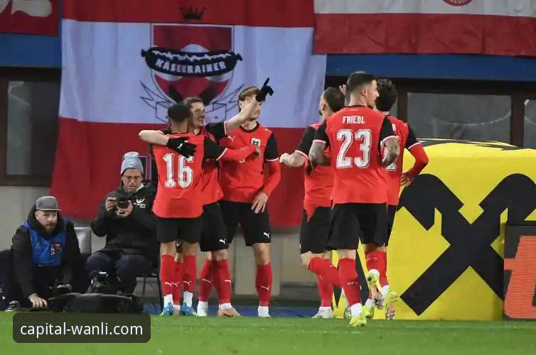 国际友谊赛奥地利5-1大胜加纳，万利官网平台呈现专业赛事分析视角